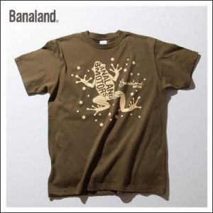 （MEN）　バナランド デザイン Tシャツ メンズ ブランド カエル アニマル エコ グラフィック